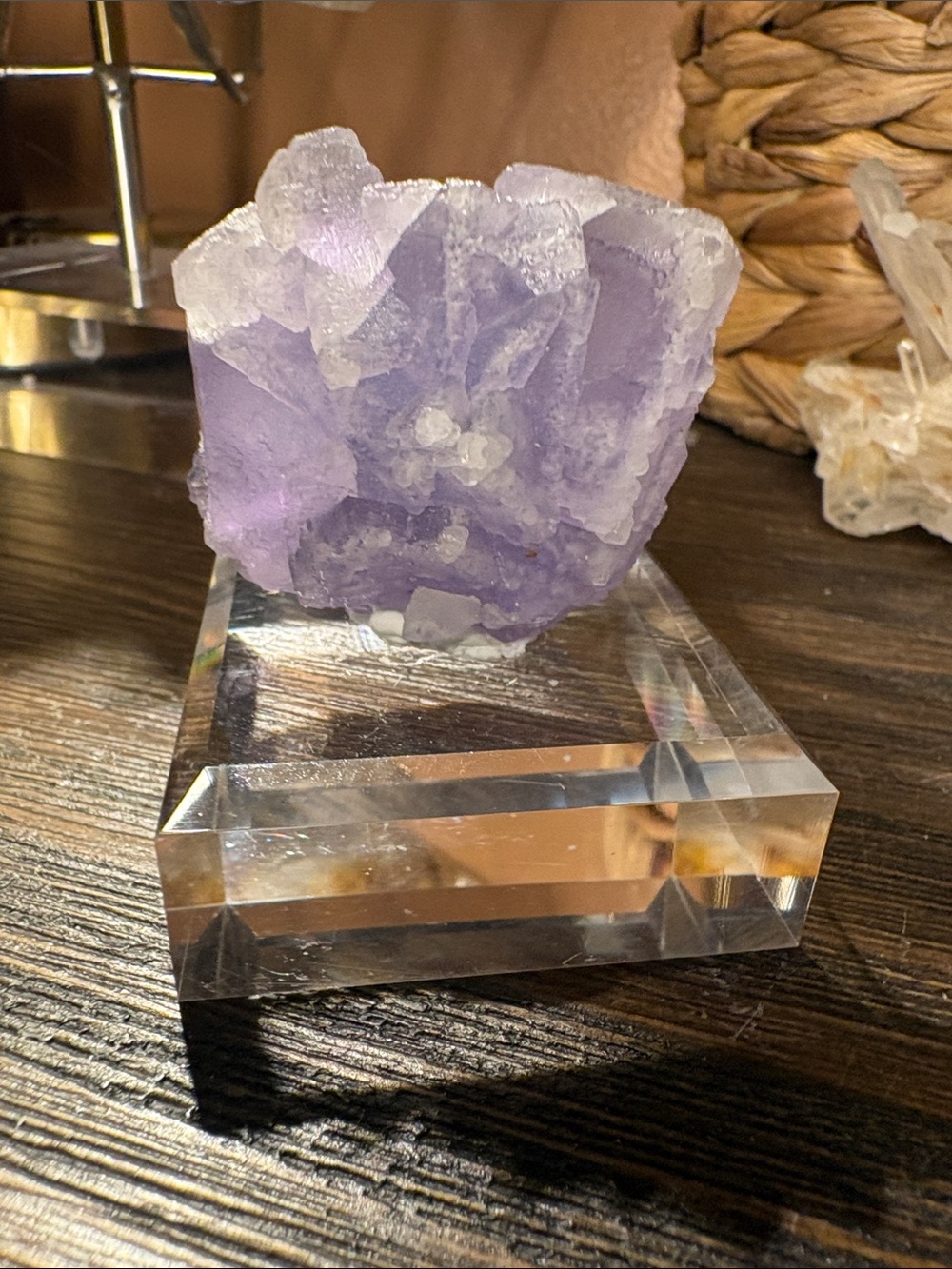 Light Purple Sugar Fluorite